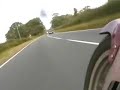 cagiva elefant. on board camera. bikecam
