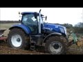 Click to View : John Deere 7710 und New Holland T7 270 beim Güllefahren und Pflügen