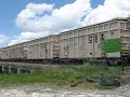 EB CSX phosphate train at Tampa FL 6-23-08 EB CSX phosphate train at Tampa FL 6-23-08