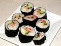 Nori Maki Sushi (OUR way) -- cooking with mom