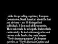 A letter written by Robert Paster seeking the endorsement of the Trilateral Commission on his idea for North America and its future. The importance of this letter is that it was written in 2002 3 years before the SPP Summitt in Waco or the CFR's Building a North American Comunity. this is one of 3 letters written in a conference that took place in Toronto.This letter is basically the main foundation of the SPP. the connections are out there the question is how hard do people want to look to see the truth and what is taking place in North America and the Push towards a North American Union and the New World Order.  In fact Paster even wrote a book called 