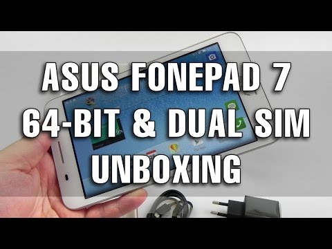 ASUS FonePad 7 (FE375CG) Unboxing (Intel 64-bit, Dual SIM Model) - Tablet-News.com