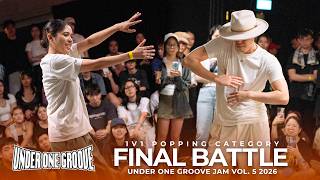 Farlina vs Melman – Under One Groove Jam Vol. 5 1v1 Popping Final Battle