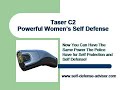 Taser C2 Womens Self Defense Weapon