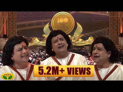 Actor Vivek's Stage Performance In 100 Year Indian Cinema Celebration By Jaya Tv