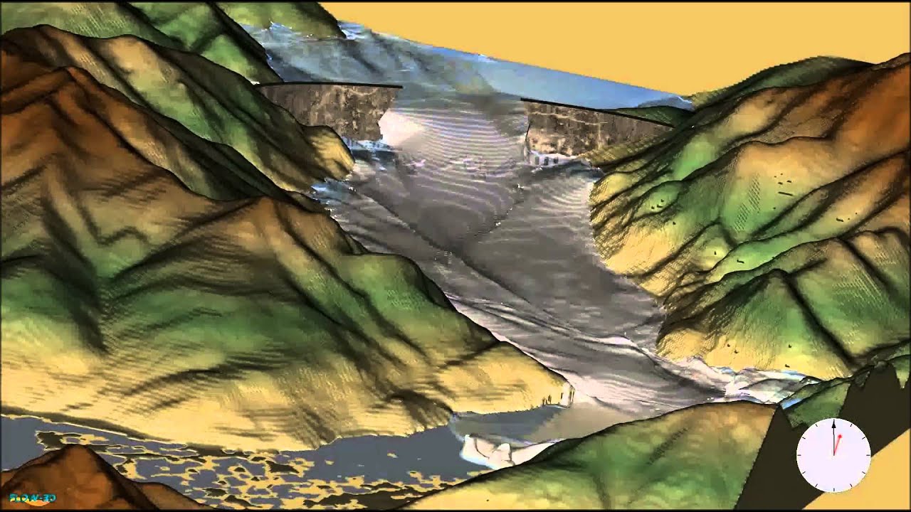 Dam Breach CFD Simulation | FLOW-3D HYDRO