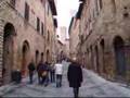 A walk in San Gimignano, Italy