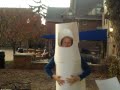 Matt Gardner puts on his costum