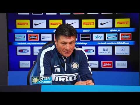 Conferenza Stampa Mazzarri prima di Inter-Sampdoria