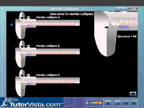 how to measure zero error
