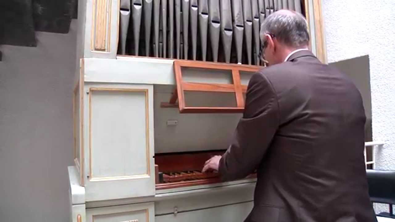 Michel Colin / Presentation of the  Agati organ in Jerusalem