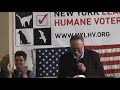 U.S. Senator Chuck Schumer speaks at LOHV-NYC gala