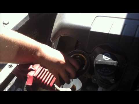 how to check oil fj cruiser