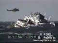 Crew members bail on sinking cruise ship