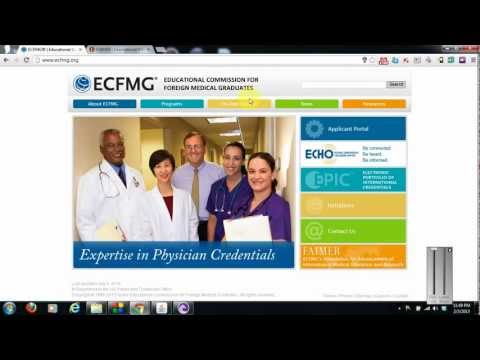 how to obtain ecfmg certificate