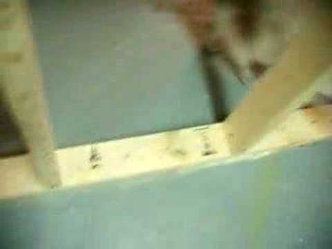 how to fasten prehung door