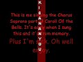 Carrol of the Bells