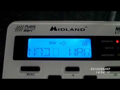 Tornado Warning For Johnson & Tarrant Counties On Weather Radio