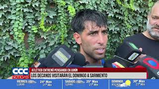 ATLÉTICO ENTRENÓ PENSANDO EN JUNÍN