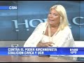 Elisa Carrio habla en Hora Clave, 17 de Noviembre