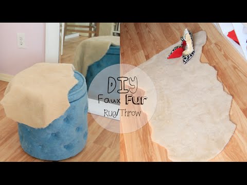 how to whiten sheepskin rug