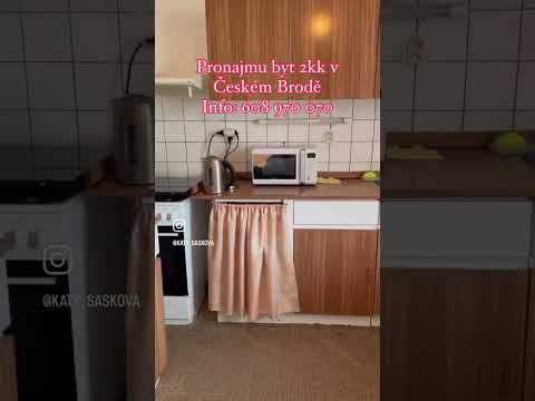 Video Pronájem bytu 2 kk v Českém Brodě