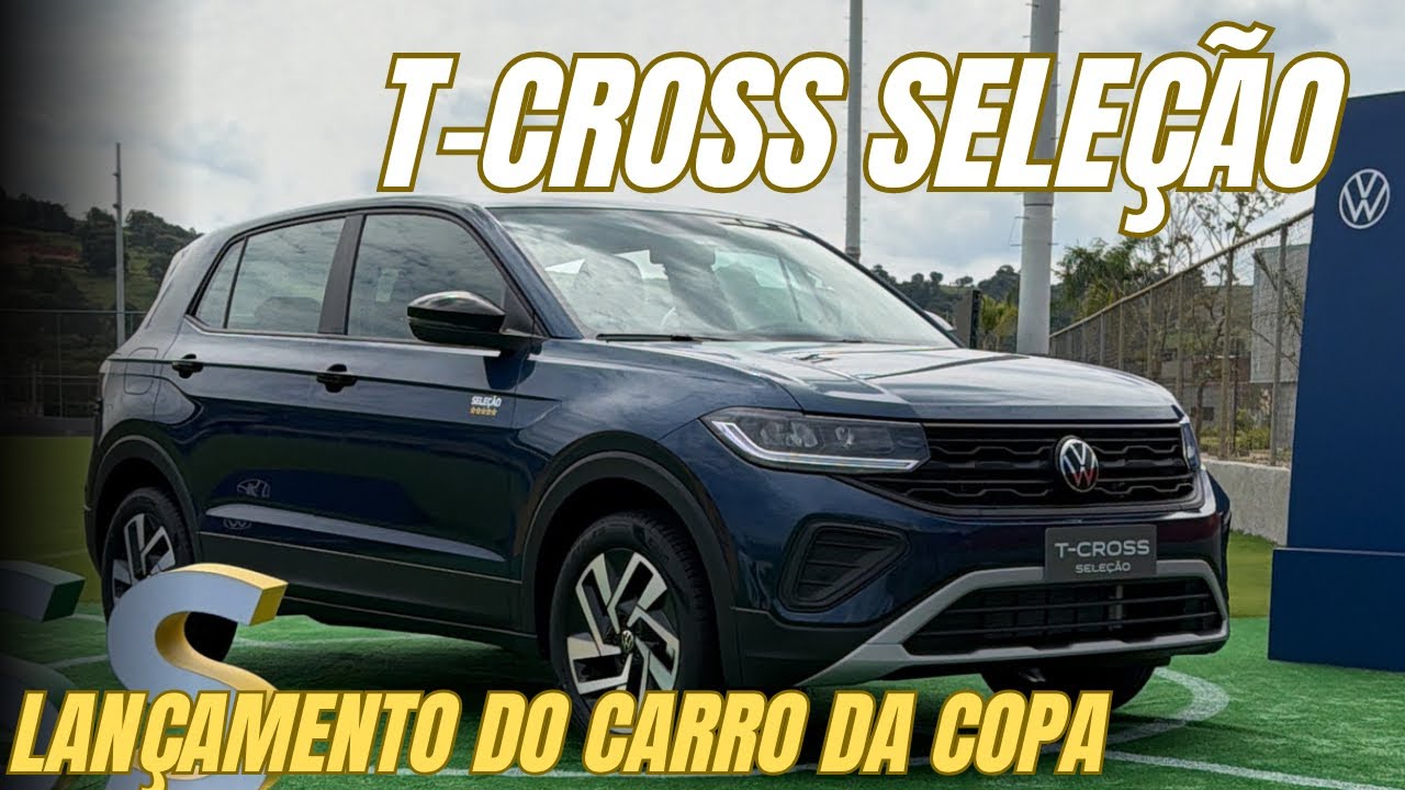 T-CROSS SELEÇÃO: lançamento por R$ 129,9 mil - Vale o preço? O que tem de diferente?