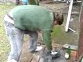 Los bagos haciendo los preparativos para el carpincho Los bagos haciendo los preparativos para el carpincho