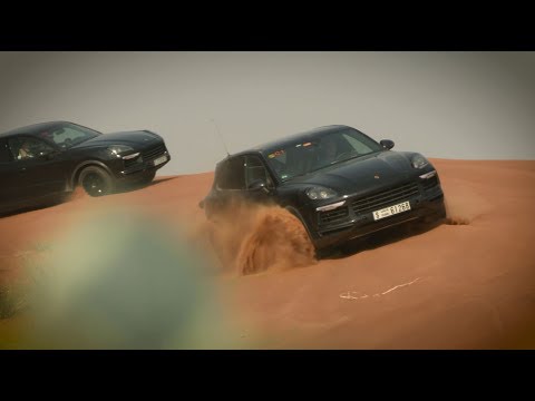 Global endurance test for the new Cayenne