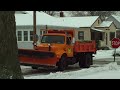 City Truck Plowing the Street City Truck Plowing the Street
