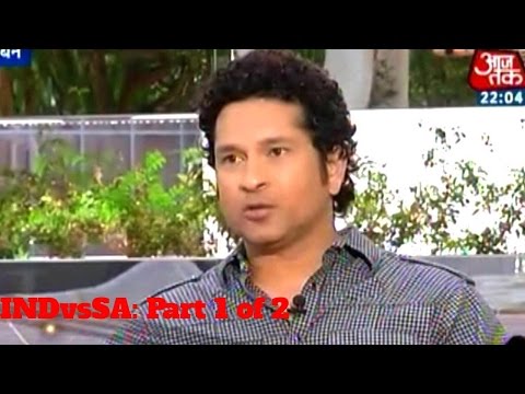 Sachin...Sachin: Tendulkar Reviews India's Win vs South Africa (Pt-1)