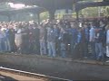 Kibice Ruch na Batorym przed odjazdem na lech