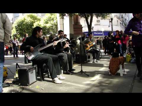 Músicos callejeros - Santos Caracoles - Rosario