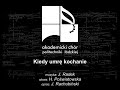 Kiedy umrę kochanie