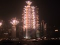 Feux D artifices À Hong Kong Pour L année 2010