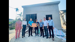 Công ty Than Uông Bí - TKV Hỗ trợ 70 triệu đồng xây nhà ở cho hộ nghèo