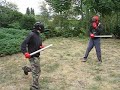 stick sparring- sep 2008- k+ vasko