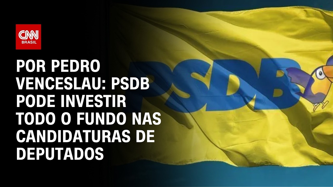 Análise: PSDB pode investir todo o fundo eleitoral nas candidaturas de deputados | MAPA DOS PARTIDOS