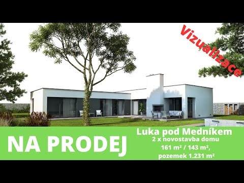 Video Prodej novostavby rodinného domu 5+kk, 161 m², pozemek 1.232 m²