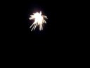 4th of july..  firework that went sideways