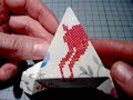 How to make a paper Christmas tree ball or origami icosidodecahedron