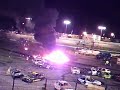 Jet car at Holland speedway. Crash-o-rama
