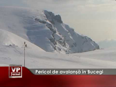 Pericol de avalanşă în Bucegi