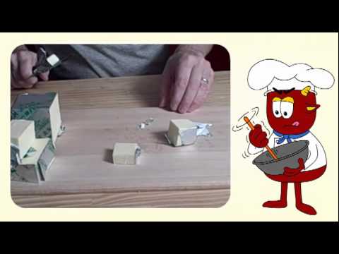 how to measure butter