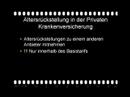 Private Krankenversicherung Altersrückstellung Private Krankenversicherung Altersrückstellung