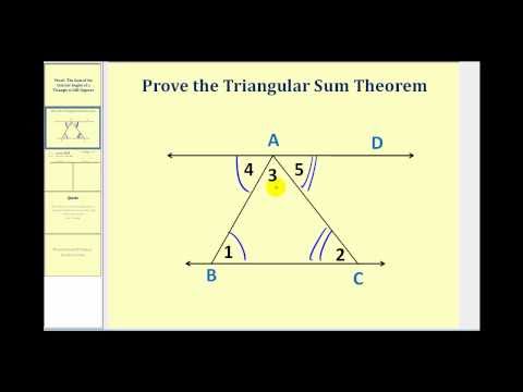 how to prove geometric theorems