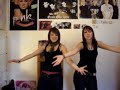 2 girls dancing wooop