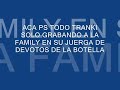 Aca ps con la family con karaoke