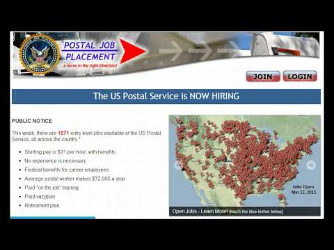 how to take the us postal exam