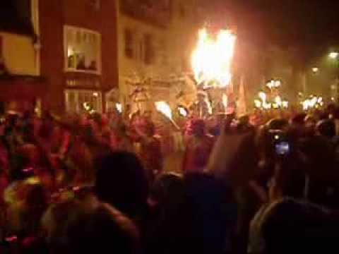 lewes Bonfire night 2006